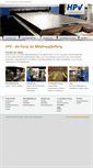 Mobile Screenshot of hpv-metallverarbeitung.de